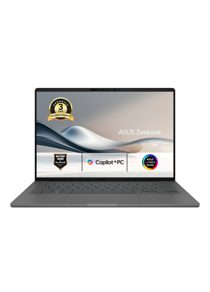PC Ordinateur portable ASUS Zenbook UX3407NA-ZENBOOK-DISQD7X 14" Snapdragon 32 Go Gris 1 To