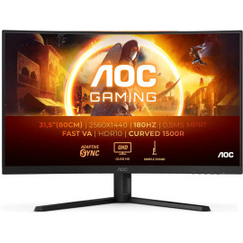 Écran incurvé 32" AOC Gaming G4 CQ32G4VE Quad HD 180Hz (Noir)