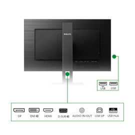 Écran Philips B Line 272B1G/00 LED display 68,6 cm (27") 1920 x 1080 pixels Full HD Noir