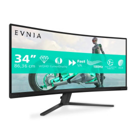 Écran Philips Evnia 34M2C3500L/00 écran plat de PC 86,4 cm (34") 3440 x 1440 pixels Wide Quad HD LCD Noir