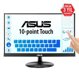 Écran ASUS VT229H écran plat de PC 54,6 cm (21.5") 1920 x 1080 pixels Full HD LED Écran tactile Noir (90LM0490-B02170)