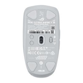 Souris ASUS ROG Strix Impact III Wireless White (90MP03D0-BMUA10)