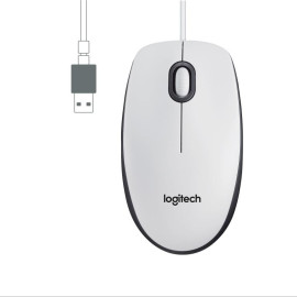 Souris Logitech M100 USB Blanc (910-006764)