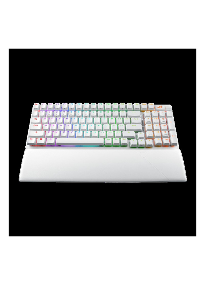 Clavier ASUS ROG Strix Scope II 96 Wireless White (90MP037A-BKFA10)