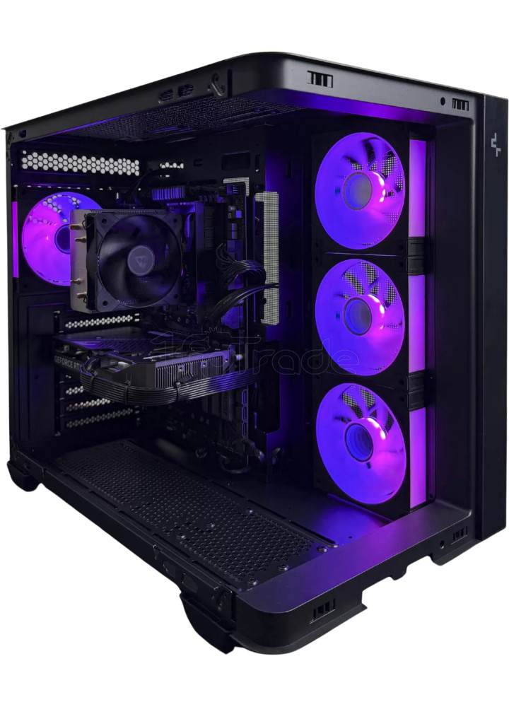 PC de bureau PC Gamer - Level Up! - Orion Edge Bronze AMD Ryzen 5 5500/16G/480G/Nvidia GeForce RTX 5060/Microsoft Windows